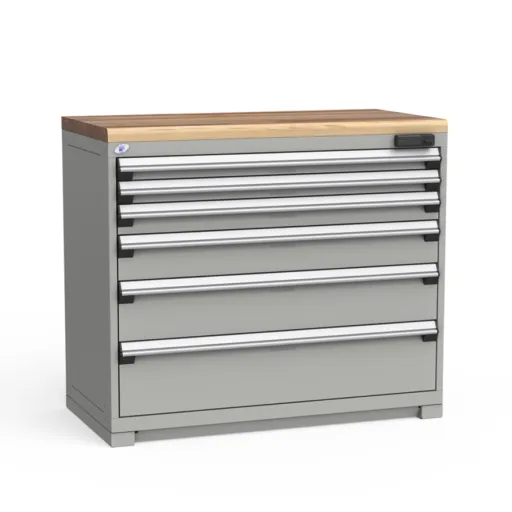 Cabinets robustes Rousseau Métal, armoires de rangement durables pour usage industriel intensif