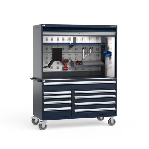 Cabinets robustes Rousseau Métal, armoires de rangement durables pour usage industriel intensif