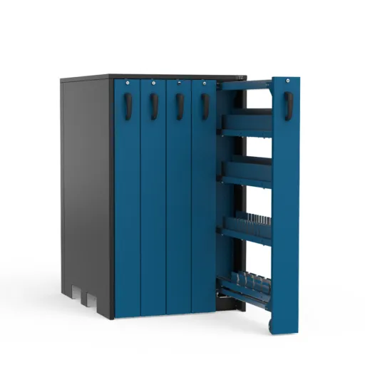 Cabinets robustes Rousseau Métal, armoires de rangement durables pour usage industriel intensif
