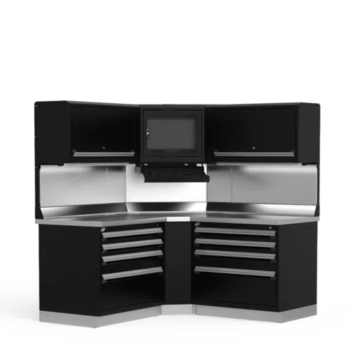 Cabinets robustes Rousseau Métal, armoires de rangement durables pour usage industriel intensif