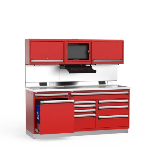 Cabinets robustes Rousseau Métal, armoires de rangement durables pour usage industriel intensif