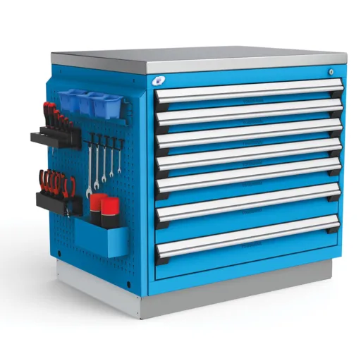 Cabinets robustes Rousseau Métal, armoires de rangement durables pour usage industriel intensif