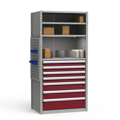 Cabinets robustes Rousseau Métal, armoires de rangement durables pour usage industriel intensif