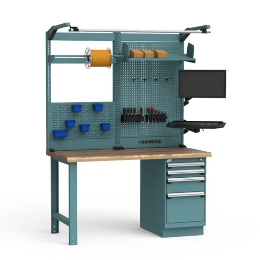 Étagères de rangement robustes Rousseau Métal, solutions industrielles pour entreposage lourd et organisé