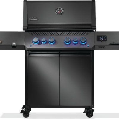 BBQ Napoléon Phantom Prestige 500 connecté noir mat avec brûleurs infrarouges