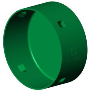 Bouchon extérieur Ponceau 10" PVC Soleno sur fond blanc