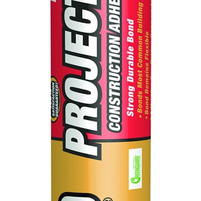 Adhésif pour panneaux isolants Liquid Nails LNP704 825 ml sur fond blanc, vue de la cartouche