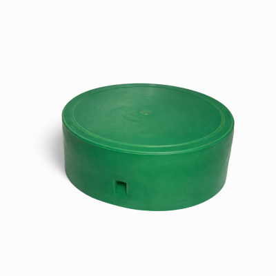 Bouchon extérieur Ponceau 10" PVC Soleno sur fond blanc