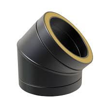 Coude 45° Soleno SF‑Max 6" 150 mm Uni pour conduit PEHD, angle 45 degrés