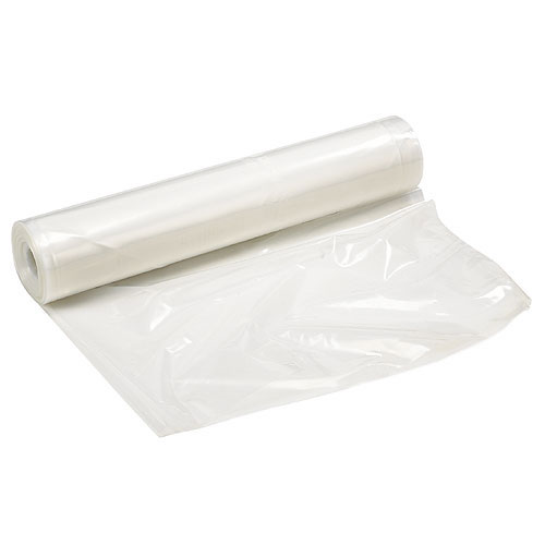 Rouleau RLX Polythene 6 mil Ultra 10x100 film polyéthylène transparent sur fond neutre