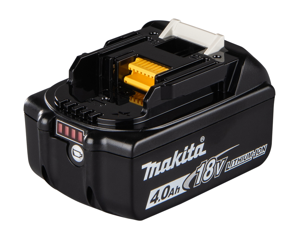 batterie Makita BL1840B 18V 4.0Ah Li-Ion sur fond neutre