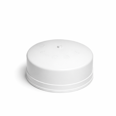 Bouchon SDR femelle 8 po PVC 043961 sur fond neutre vue du profil