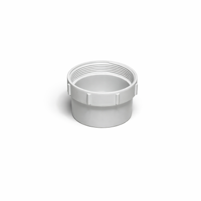 Adaptateur regard fileté 4 po BNQ pour système drainage sur fond neutre