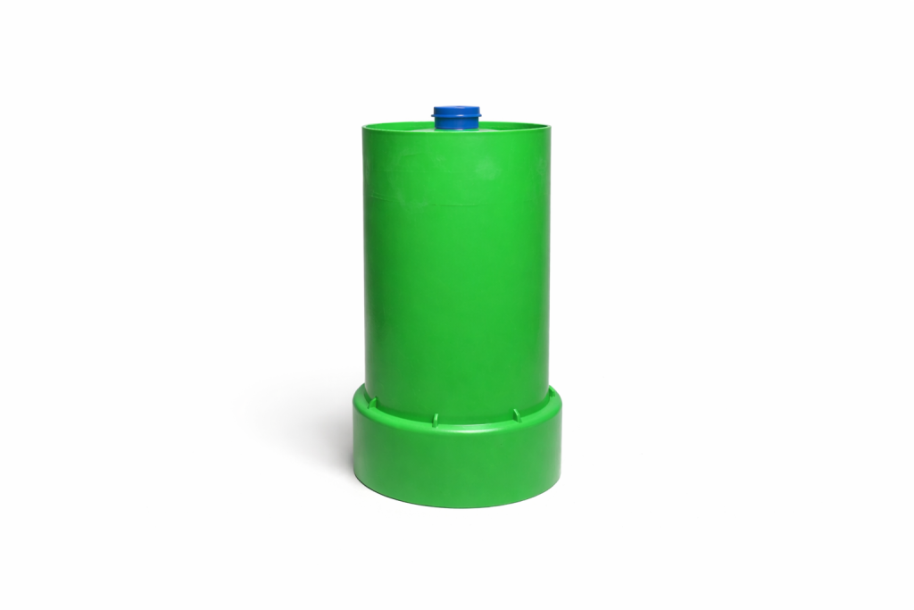 Adaptateur PVC 6" 33ADR06 pour regard drainage tuyau sur fond blanc