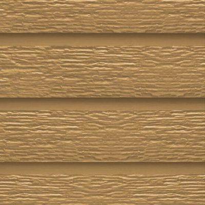 Bande de départ Canexel 10' pour revêtement extérieur sur fond neutre, vue sur détails techniques et structure