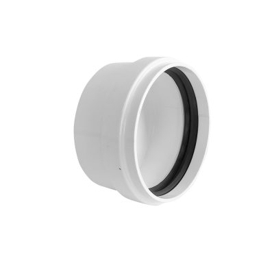 Bouchon SDR femelle 6 po PVC 043988 sur fond neutre vue du profil