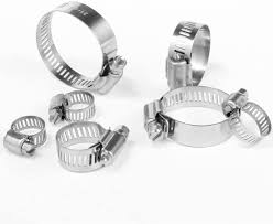 Raccord flexible 8" en acier galvanisé avec collet de serrage pour conduit ventilation