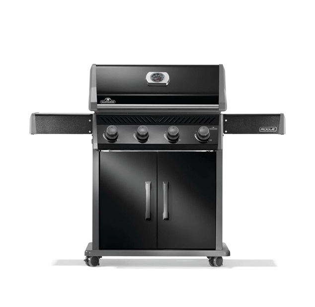 BBQ Napoléon Rogue XT 525 noir avec brûleur infrarouge latéral Sizzle Zone