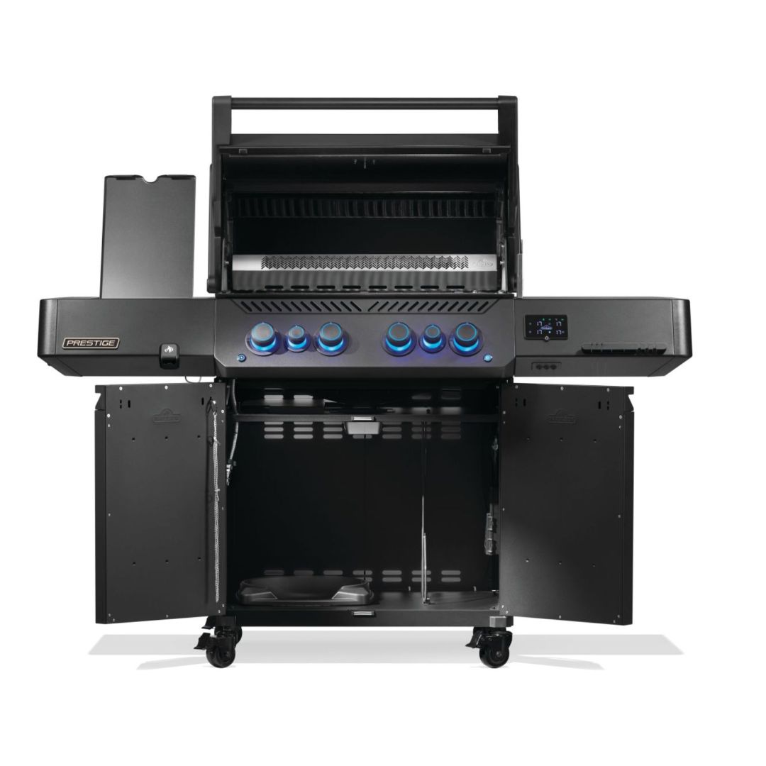 BBQ Napoléon Phantom Prestige 500 connecté noir mat avec brûleurs infrarouges